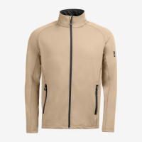 FHB KUNO Fleece-Jacke, beige, Gr. L
