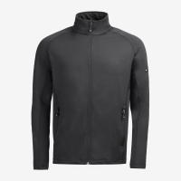 FHB KUNO Fleece-Jacke, anthrazit, Gr. S