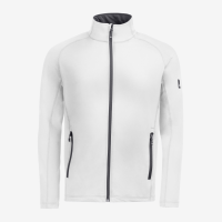 FHB KUNO Fleece-Jacke, weiss, Gr. S