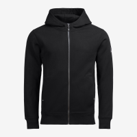 FHB QUENTIN Hoodie Jacke, schwarz, Gr. 5XL