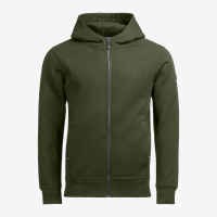 FHB QUENTIN Hoodie Jacke, oliv, Gr. 4XL