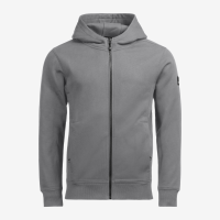 FHB QUENTIN Hoodie Jacke, grau, Gr. XS